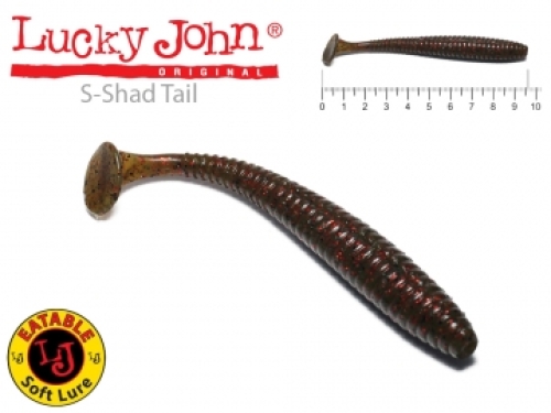 Силікон Lucky John S-Shad Tail 3.8" col.PA03